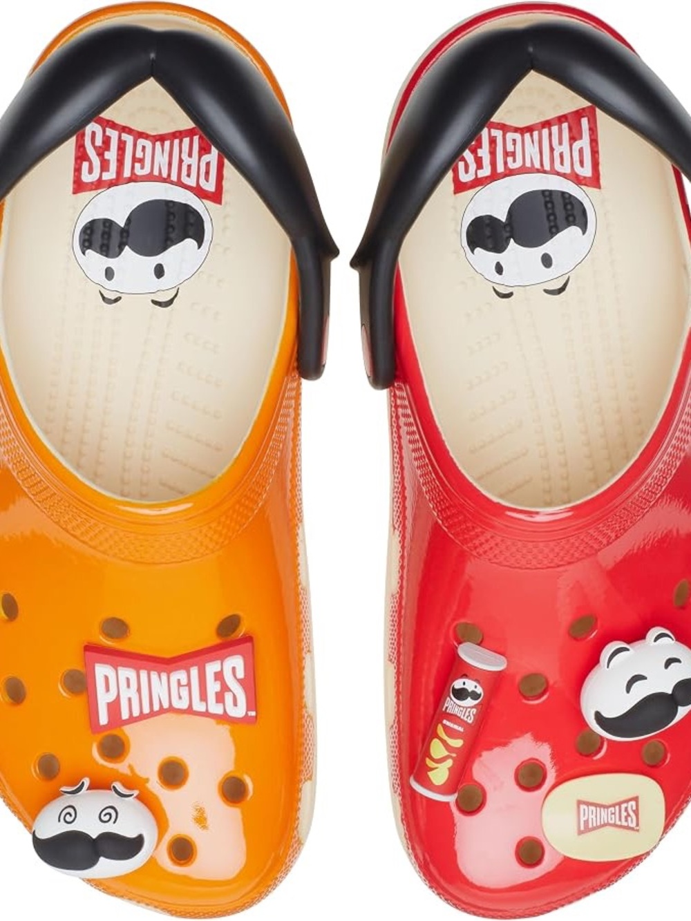 Pringle Orange and Red Novelty Sandals Limited Editions ( In Okay Condition)
